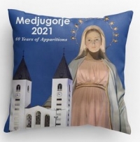 Medjugorje 40th Anniversary Pillow